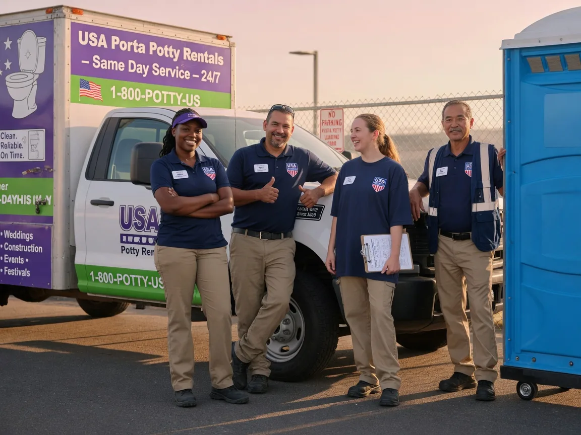 Porta Potty Rental company in Providence Forge, VA